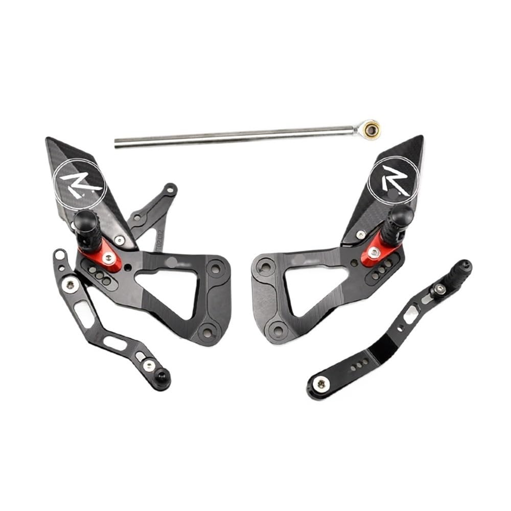 DAGMARA Gear Shifter Levers Kickstart for GSXR 1000 2017-2024 Rear Sets Heighten Pedal Adjustable Rearsets FootPegs Shift Lever Brake Gear
