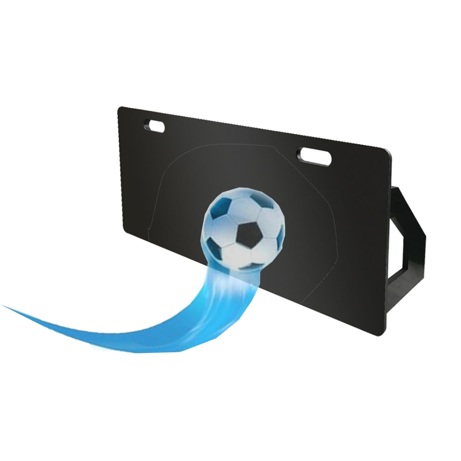 Gykozy Football Rebound Board,Soccer Training Equipment,Dual Angle Football Rebounder Wall Board,Impact Resistant Adjustable Angle,For Control Passing Shooting Practice