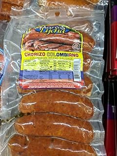 Mama Lycha Chorizo Columbiano Sausage 14 Oz (4 Pack)