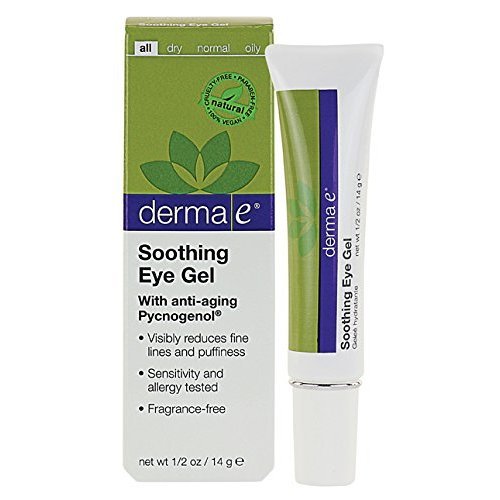 Buy derma e Pycnogenol Eye Gel with Green Tea Extract, 0.5 oz (14 g