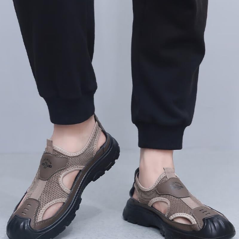 [New Summer Mesh Slip-On] Breathable Mesh Slip-On Shoes - Men's New Summer Shoes for Driving, Outdoor Activities, and The Beach4