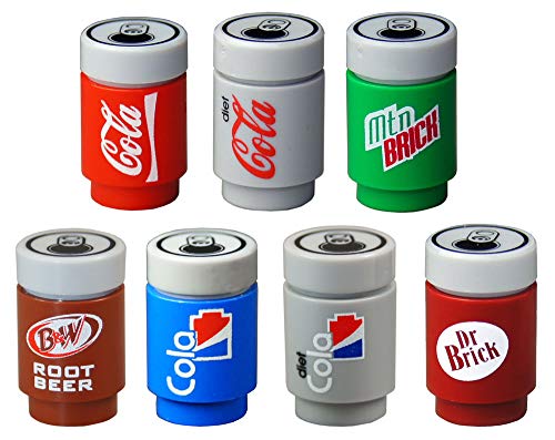 customBRICKS Soda Can Drink Pack for 2