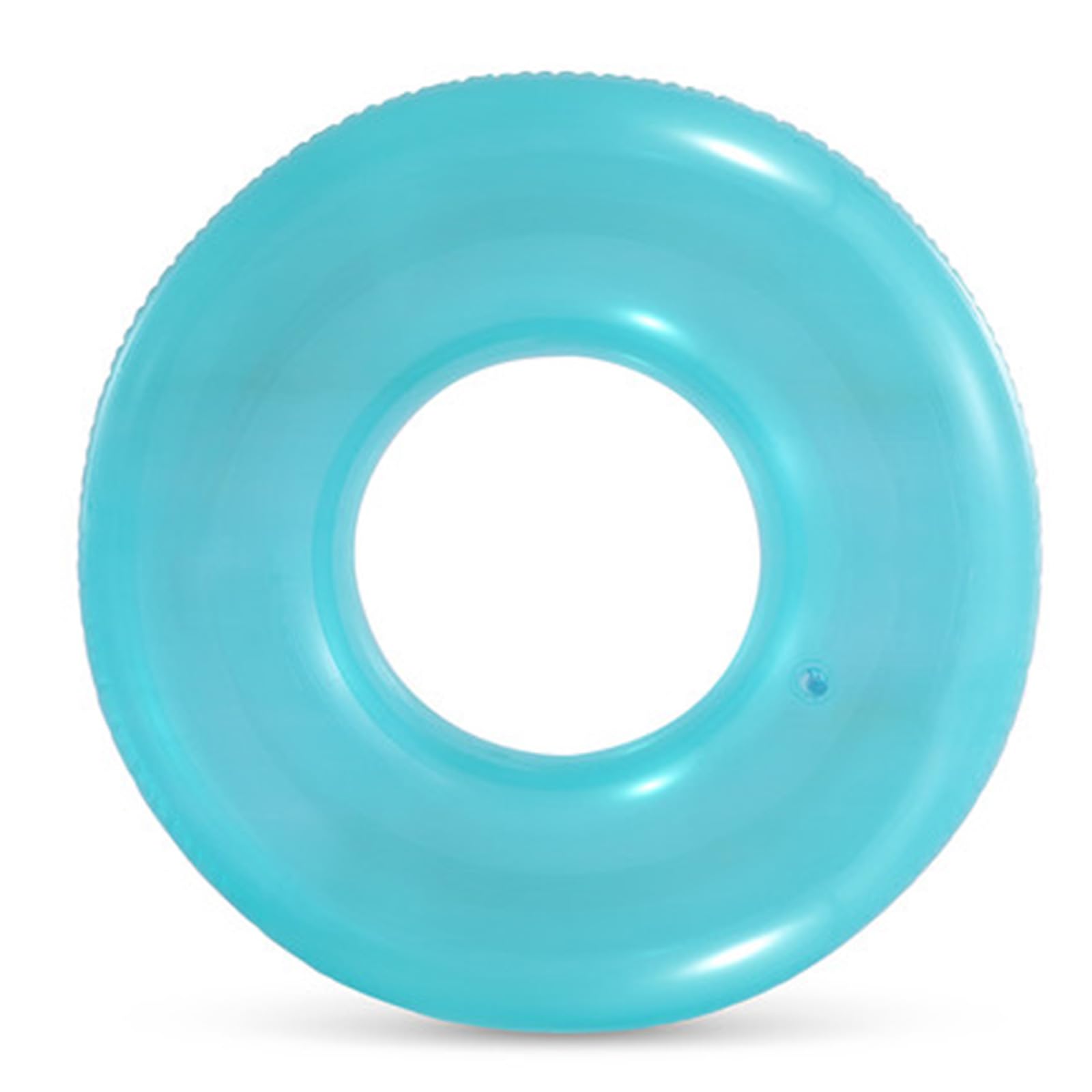HOMAVEL Inflatable Swim Ring Summer Pool Floats – 55cm/58cm/76cm/91cm Swim Tube for Beach, Summer Water Party, Adult Swim Ring for Family Swimming Pool Fun (Blue-76cm)