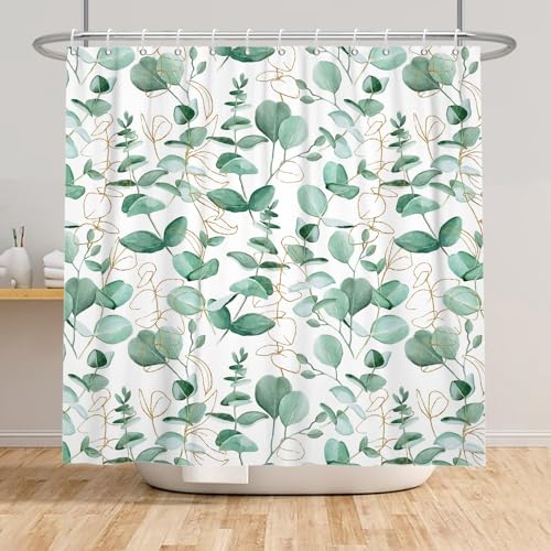 ASDCXZ Leaves Shower Curtain 180x200 cm - Image 4