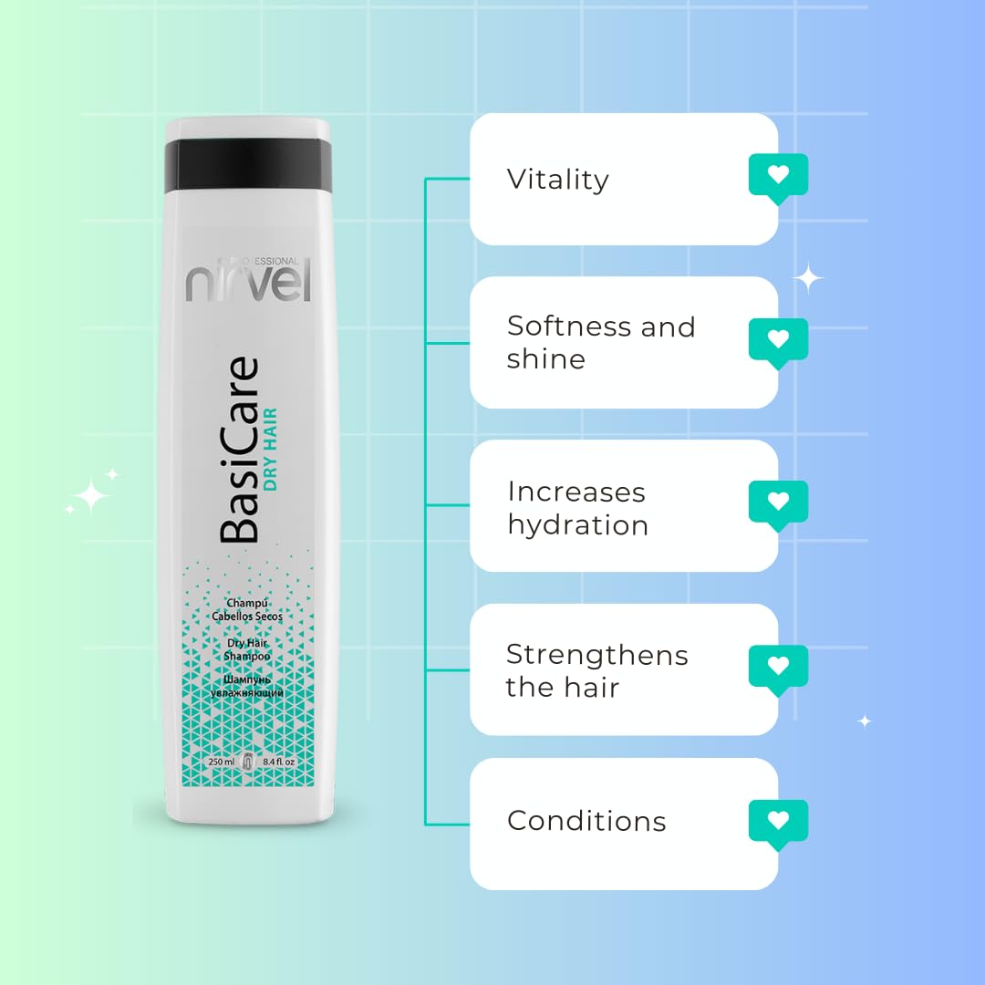 Nirvel BasiCare Dry Hair Shampoo