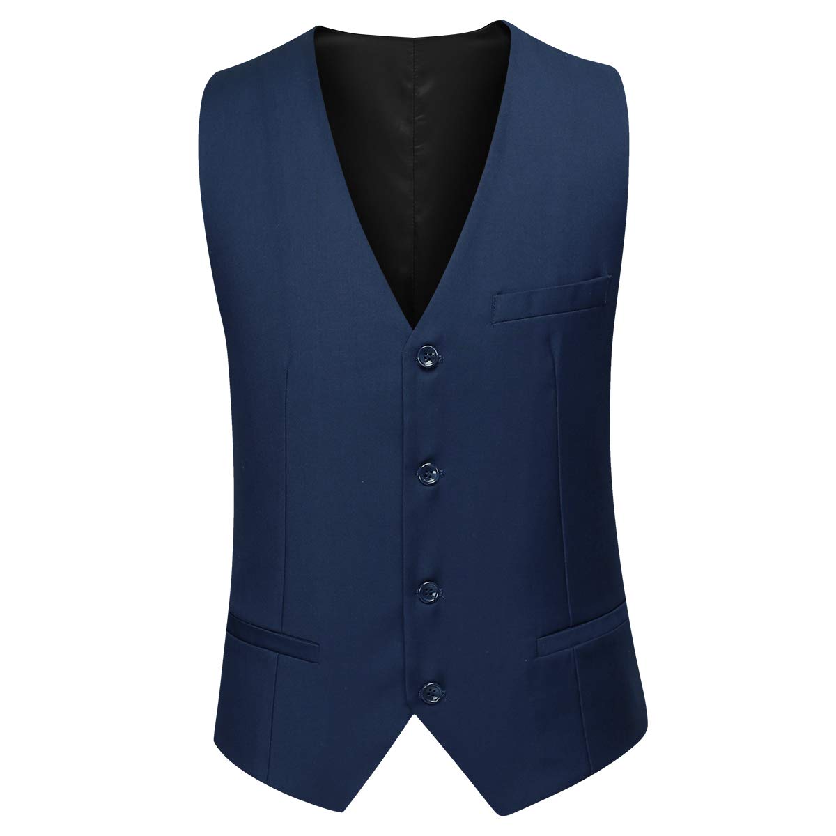 Allthemen Abito da Uomo Slim Fit in 3 Pezzi Completo da Uomo per Affari di Matrimonio Business Formale Suit 3 Pezzi