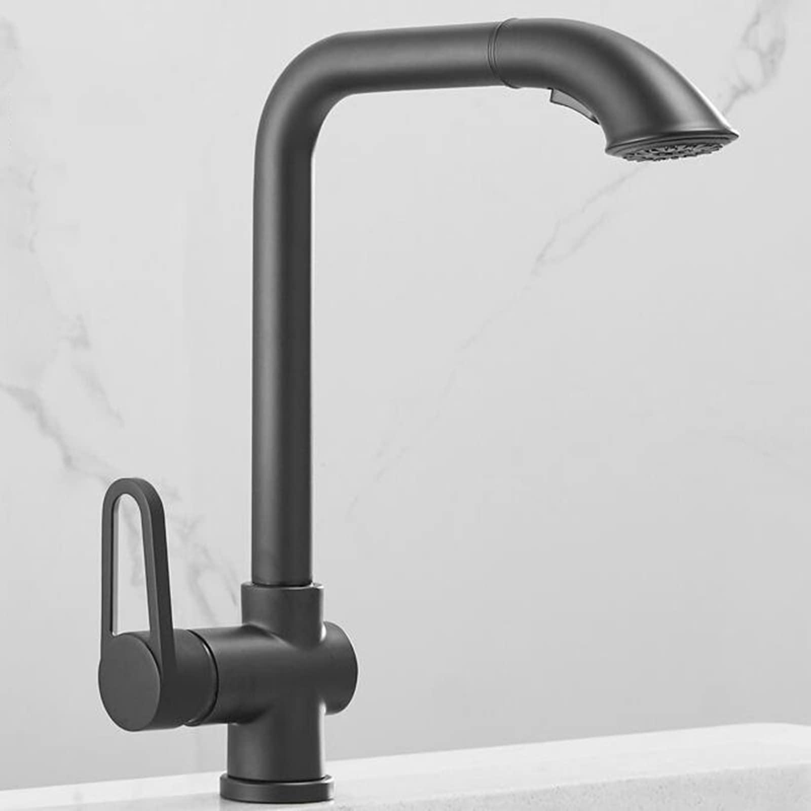 Mitigeur de cuisine extractible gris pour simplifier vos recettes