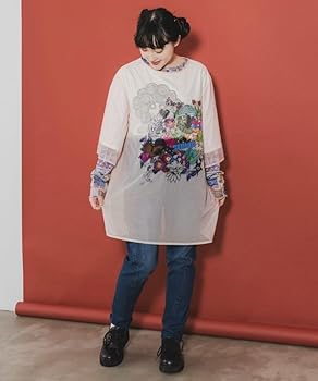 Amazon | scolar スカラー 142722：アルパカ刺繍ストレッチデニム  