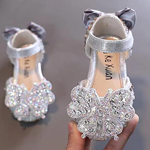 Rubber Boots Kids Girls Girls Shoes Dress Performance Dance Shoes Sequins Butterfly Light and Comfortable3