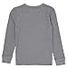 Fruit of the Loom Premium Boy's 2-Pack Thermal Waffle Crew Top, Black/Heather Greystone, 14-16