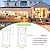 Outdoor Lights with GFCI Outlet, Wall Lantern Porch Light Fixtures Exterior Waterproof Wall Sconce, Clear Glass, Black Wall Lights for House Garage House Outside Garage, 2-Pack