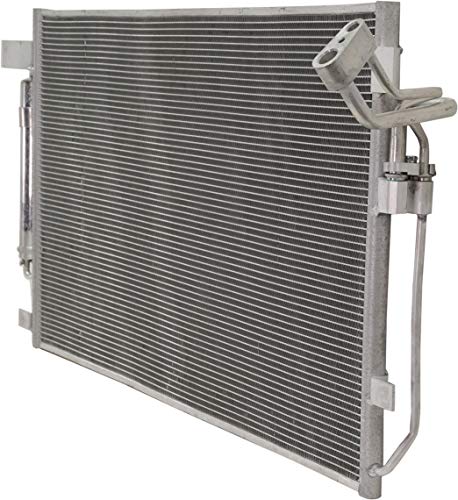 Evan Fischer A/C Condenser Compatible with 2007-2018 Nissan Altima, Fits 2022-2023 Nissan Altima, Fits 2009-2014 Nissan Maxima, Fits 2016-2021 Nissan Maxima With Receiver Drier NI3030161 - Thumbnail 3