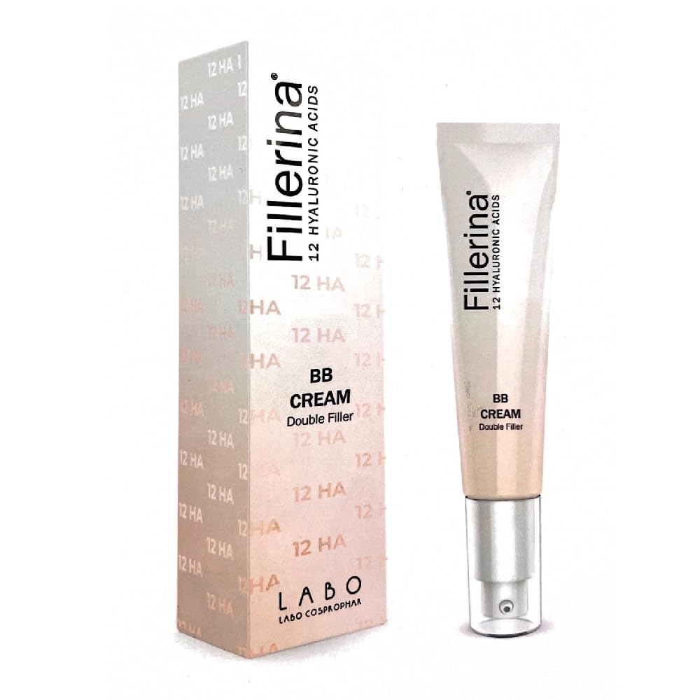 Fillerina 12 Hyaluronic Acids BB CREAM Double Filler Gesichtscreme und Foundation 07 Dark Neutral 40ml