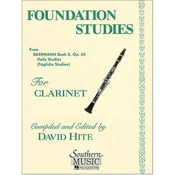 Paperback Foundation Studies Baermann Book 3, Op 63 for Clarinet Book