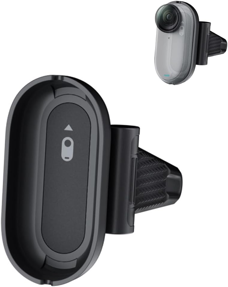 Helmet Mount for Insta360 GO 3S/GO 3 Action Camera Housing Frame Magnetic Quick Release Sports Camera Mount for Cycling Motorcycle