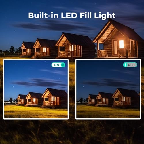 Camcorder Video Camera, Digital Camera 1080P 18X Digital Zoom Cam Corder with Fill Light, 3" 270° Rotatable Screen Webcam Anti-Shake 48MP Vlogging Camera for YouTube with 32GB Card & Battery - Image 5