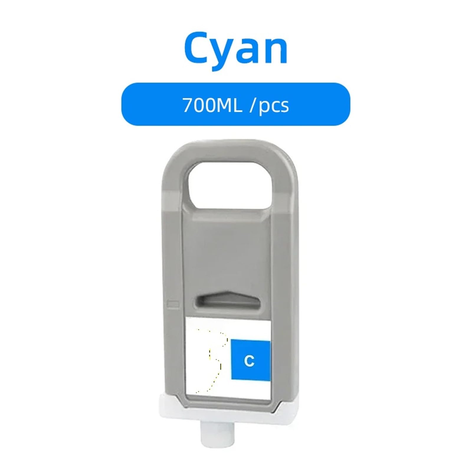 12 Cartuchos de Tinta PFI-706 de 700 ML, Compatible con Canon