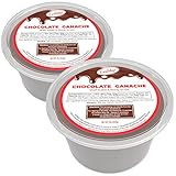 Cornaby's Ready-To-Use Chocolate Ganache, Rich & Creamy Topping for Strawberries, Cookies & Cakes | 2-Pack 1 Lb Tubs, Valentine's Dessert & Gifts
