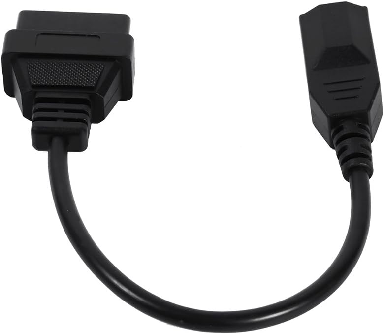 OBD2 Adapter Cable, Universal 3 Pin to 16 Pin Diagnostic Scanner Extension for Vehicle Diagnostics for Auto Mechanics DIY Enthusiasts Home Garage Repairs Professional Workshops