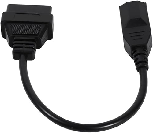 Miniatura 5 de Adaptador de diagnóstico del coche, 3Pin a 16Pin OBD2 Universal Fit ABS Herramienta de lector de código de vehículo de plástico para automóviles