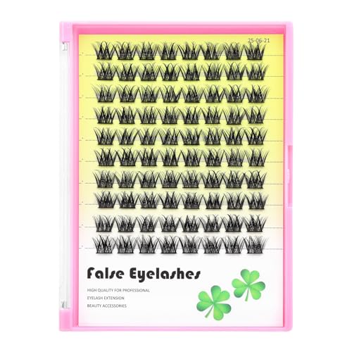 →VAYATOR False Eyelashes Cluster D Curl 8-20mm Individual Eyelashes Extensions Clusters False Eyelash Clusters Natural Soft Dramatic Fake lash (WM005-10mm)