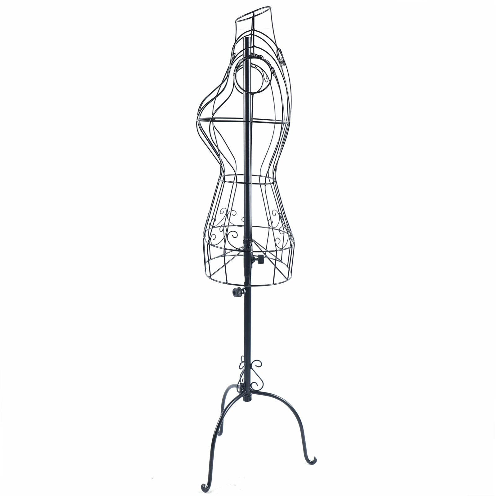Manekin wystawowy żelazny drut, żeński manekin krawiecki popiersie krawieckie stanowisko wystawowe 140-160 cm
