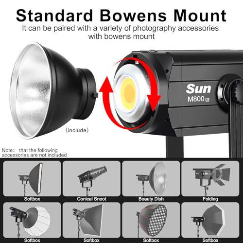 Shirtal M800-Bi COB LED ビデオライト の商品画像 5