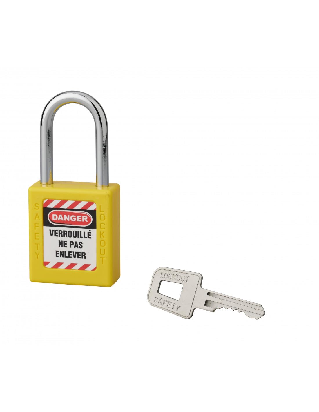 THIRARD - Cadenas de consignation anse 38mm Jaune MV C2