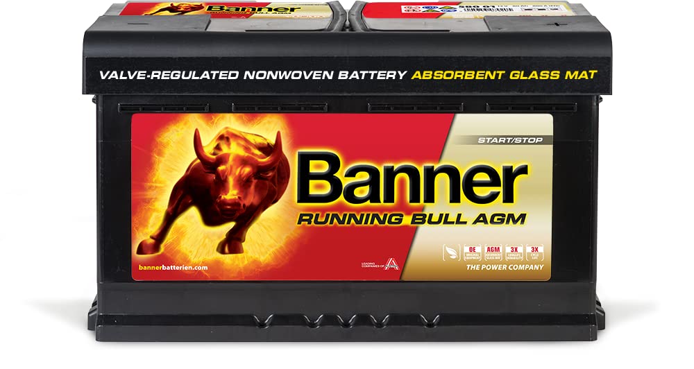 Banner Vliesbatterie Running Bull 80Ah