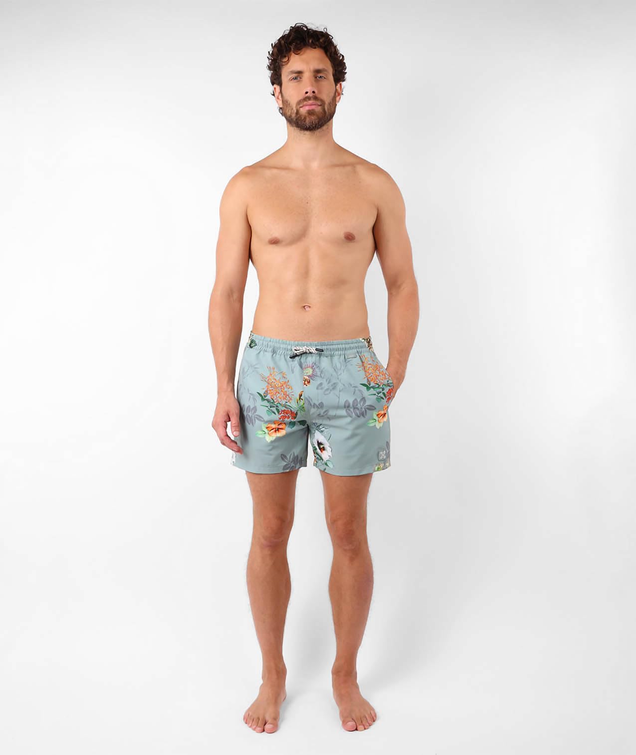OXBOW Beach Short imprimé Stretch HELLFLO Ete 2025