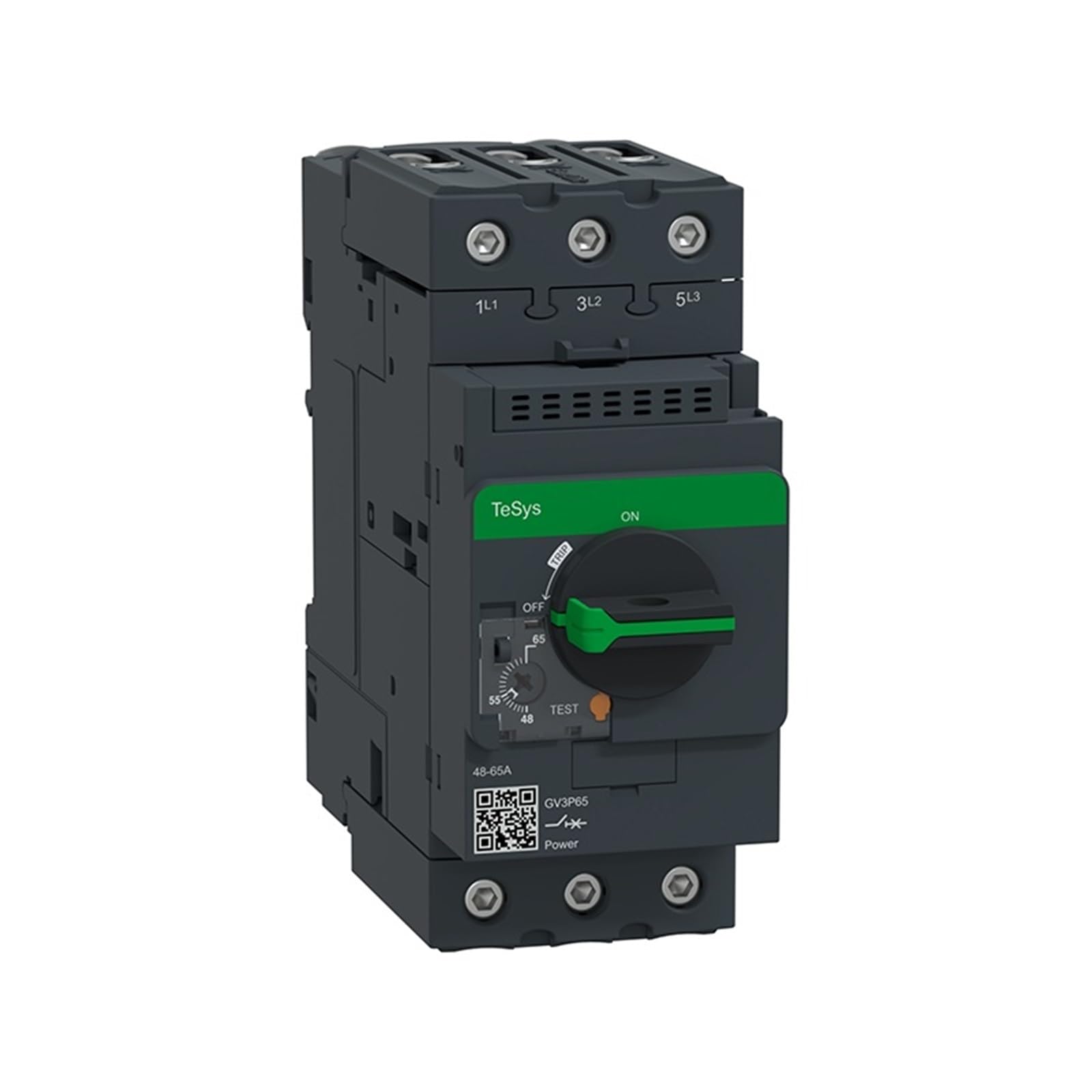 Disjoncteur moteur GV3P65 TeSys GV3 endurance et sécurité EverLink