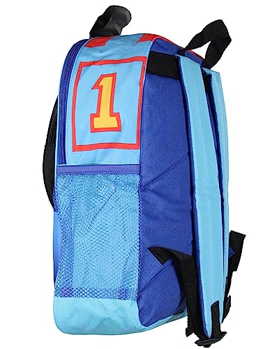 Thomas The Train and Friends 14" Kids School Travel Backpack Bag For Toys w/ 3D Character Front Pocket2
