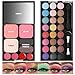 All in One Makeup Kit for Women Full Kit - 24 Eyeshadow, 4 Lipsticks, 2 Blushers, 1 Powder, 2 Eyebrow Powder, 1 Mirror, 2 Double Ended Brush, Makeup Gift Set for Teen Girls Women Beginner and Pros