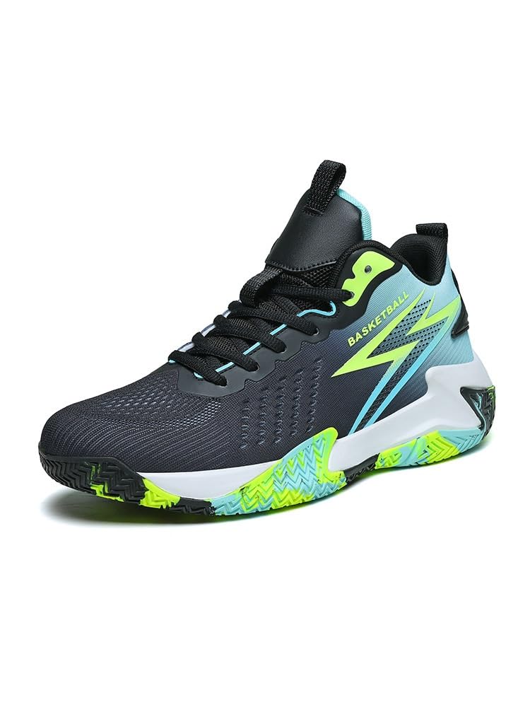 Zapatos de baloncesto transpirables y antideslizantes para correr al aire libre de forma segura 6