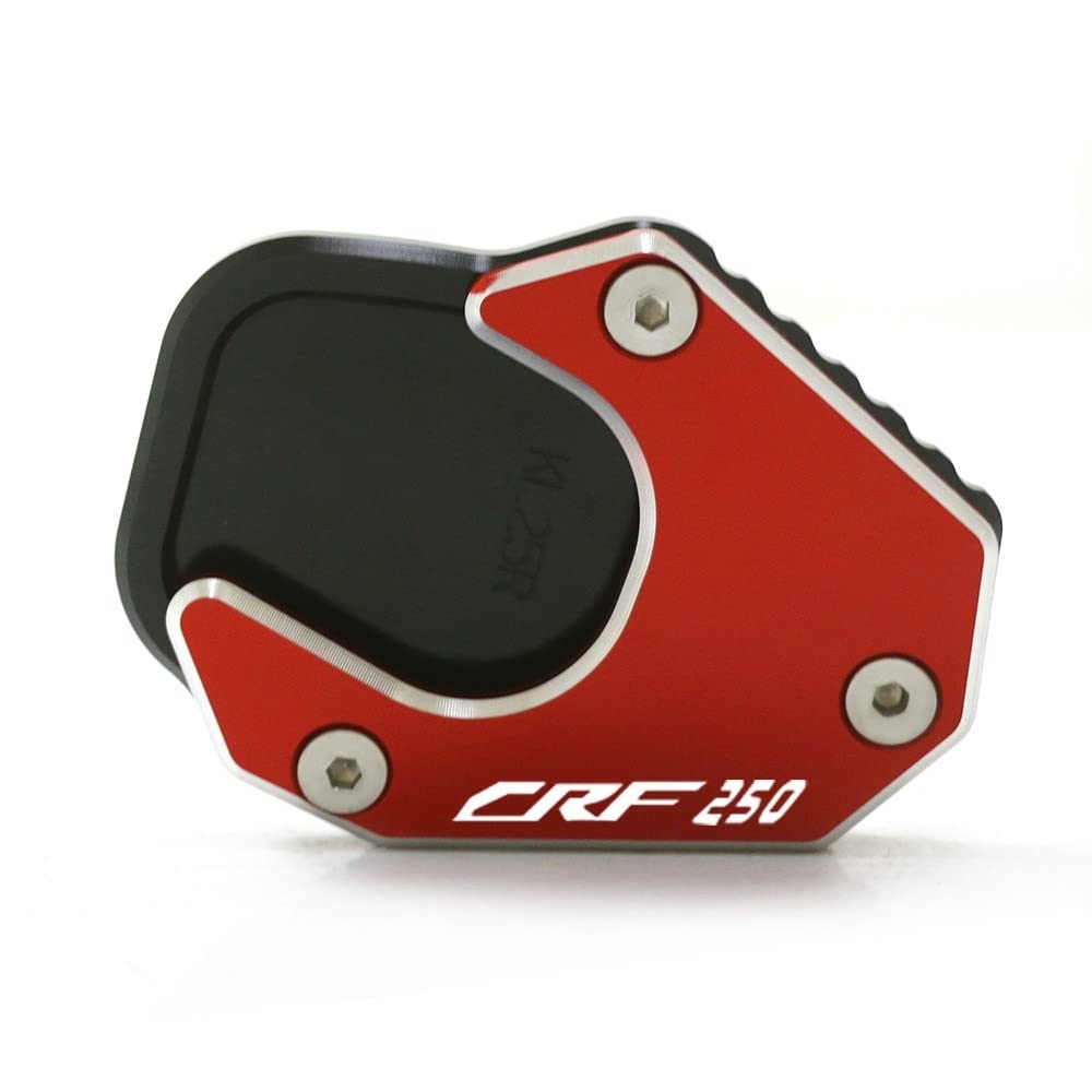 Support de latérale moto CNC en alu rouge ultra résistant pour Honda CRF 250 Rally