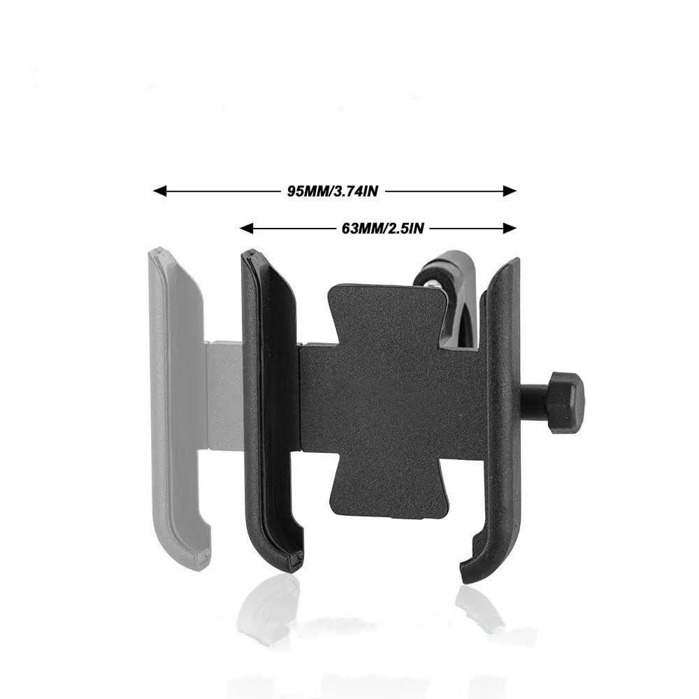 Supporto Universale Per Telefono E GPS Moto - Per BMW K1600, R1200, R1250 Serie Argento - Foto 9