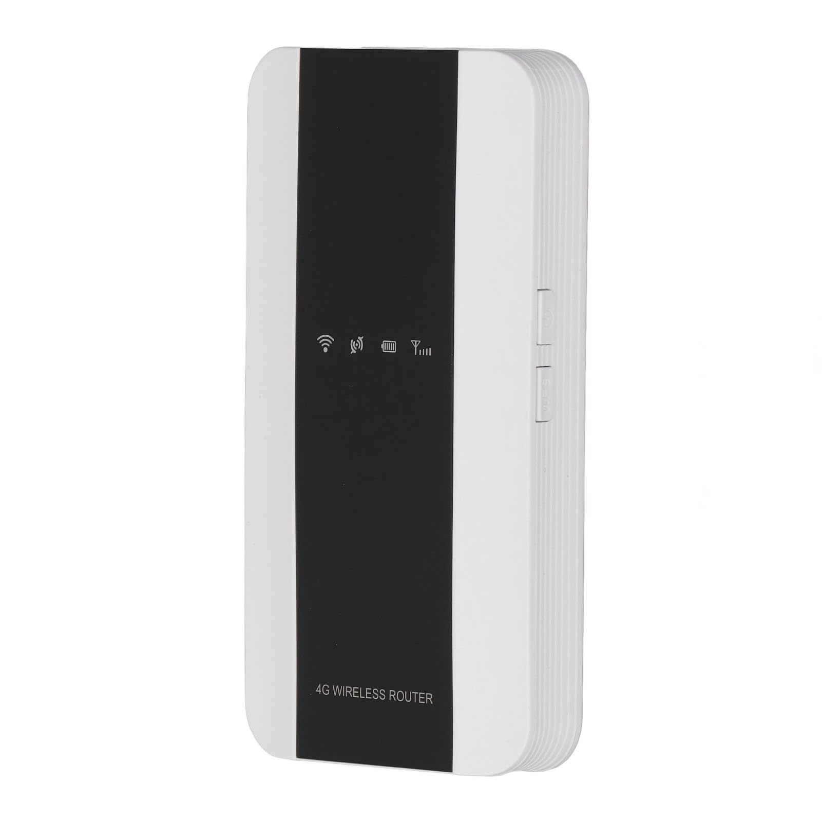 Mobilny Router z Hotspotem 4G LTE WiFi, Przenośny Kieszonkowy Hotspot w Podróży, 10 Podłączonych urządzeń, 802.11 B/g/n, 3000 MAh, do Podróży Służbowych, Gier, Transmisji na żywo