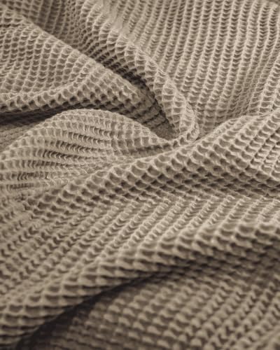 Image of Sleep Scientist Waffle Layer Blanket Cotton Waffle | Breathable Textured | Soft Lightweight Bed | All Season Cotton