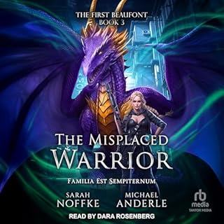 The Misplaced Warrior Audiolibro Por Sarah Noffke, Michael Anderle arte de portada