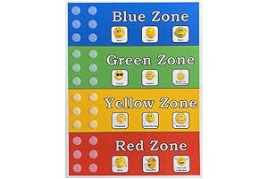 Self Regulation Zones Poster: Empowering Emotional Intelligence for Kids