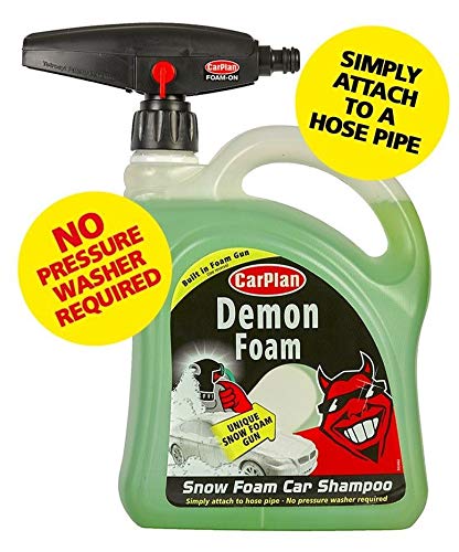 CarPlan Demon Snow Foam Car Shampoo with Gun 2 Litre
