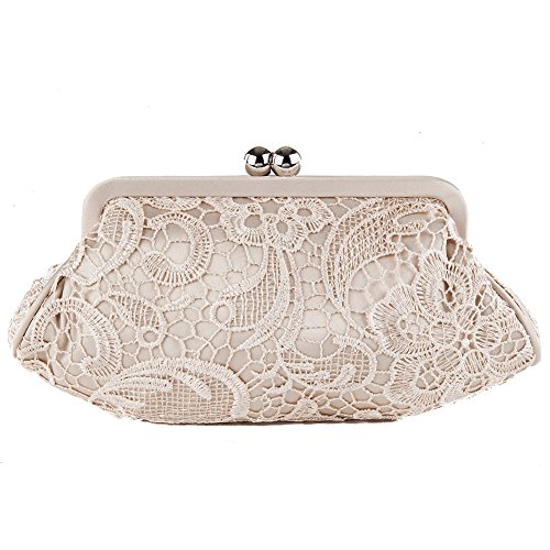 Sac de sac d'embrayage Doux de rose la touche romantique de votre tenue