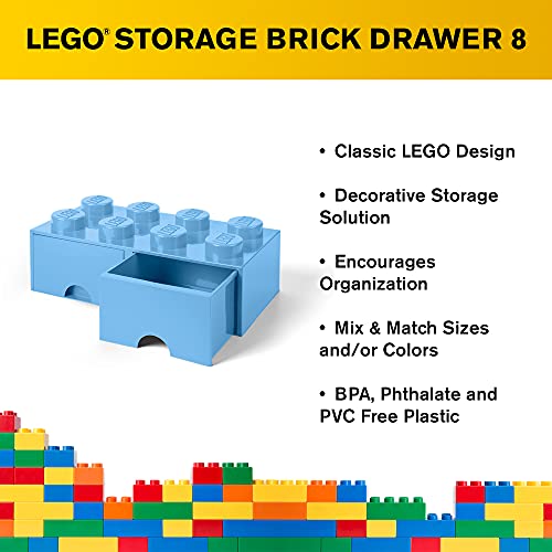 Room Copenhagen 40061736 Lego Brick Drawer, 8 Knobs thumb #4