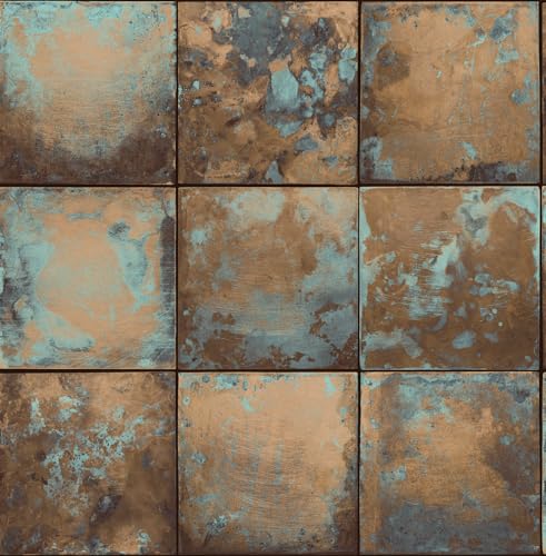 NuWallpaper Metal Sheet Copper Peel and Stick Wallpaper