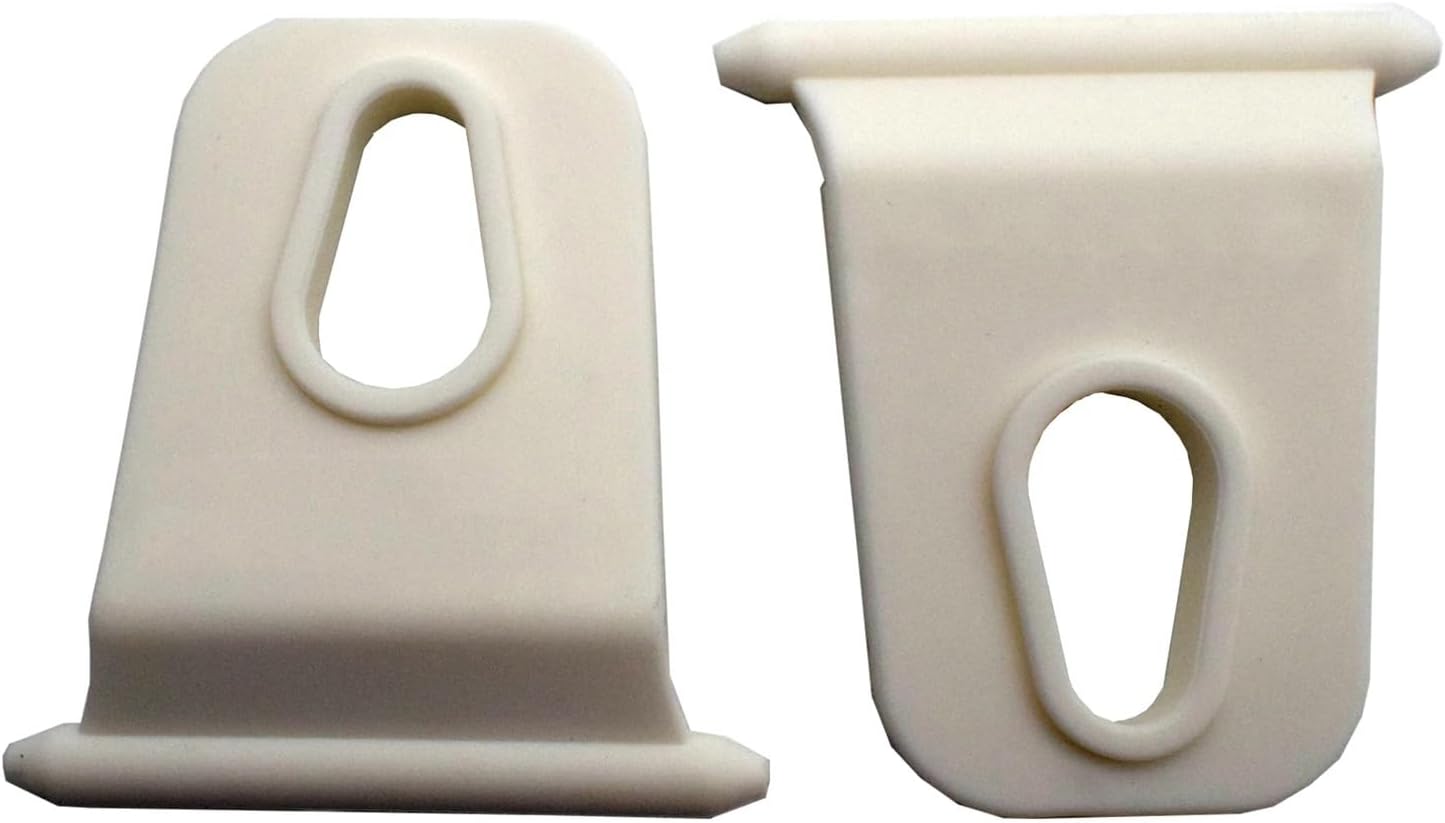 RV Accessories, 5pcs Universal White RV Awning Hook Clothes Rack Party Light Holder