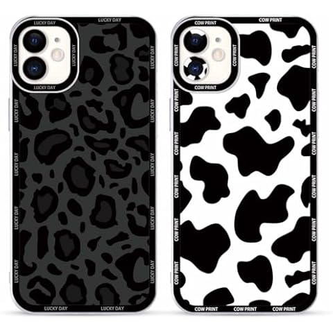Foonary Clear Leopard Phone Case for iPhone 11 Cover