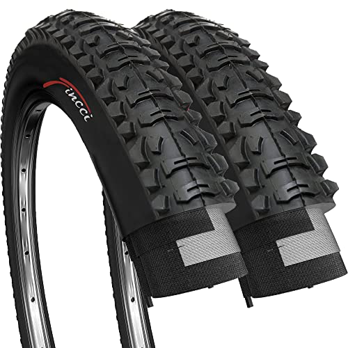 Fincci Pair 26 x 1.95 Bike Tires 50-559 Foldable...