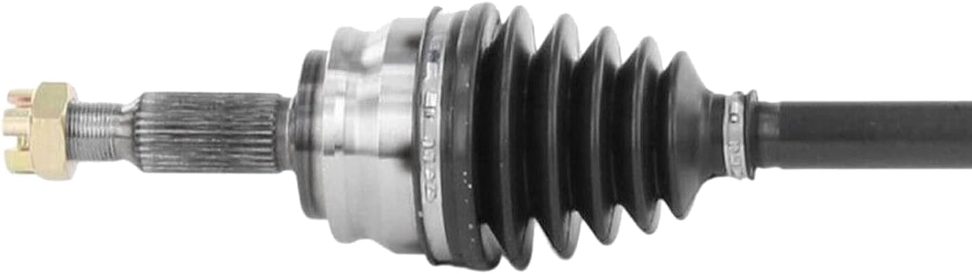 Detroit Axle - Front Left CV Axle for 2014-2017 Jeep Compass Patriot [Automatic Transmission], Driver Side CV Axle Shaft Assembly 2015 2016 Replacement