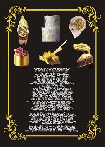 Image of UGLS 24k Edible Gold Leaf Sheets 05 pcs - 3x4.inches for Sweets (Mithai) Decoration, Cakes Decoration, Worshipper (Pooja), Jain Temple, Face Facial Spa & Many More Benefits.