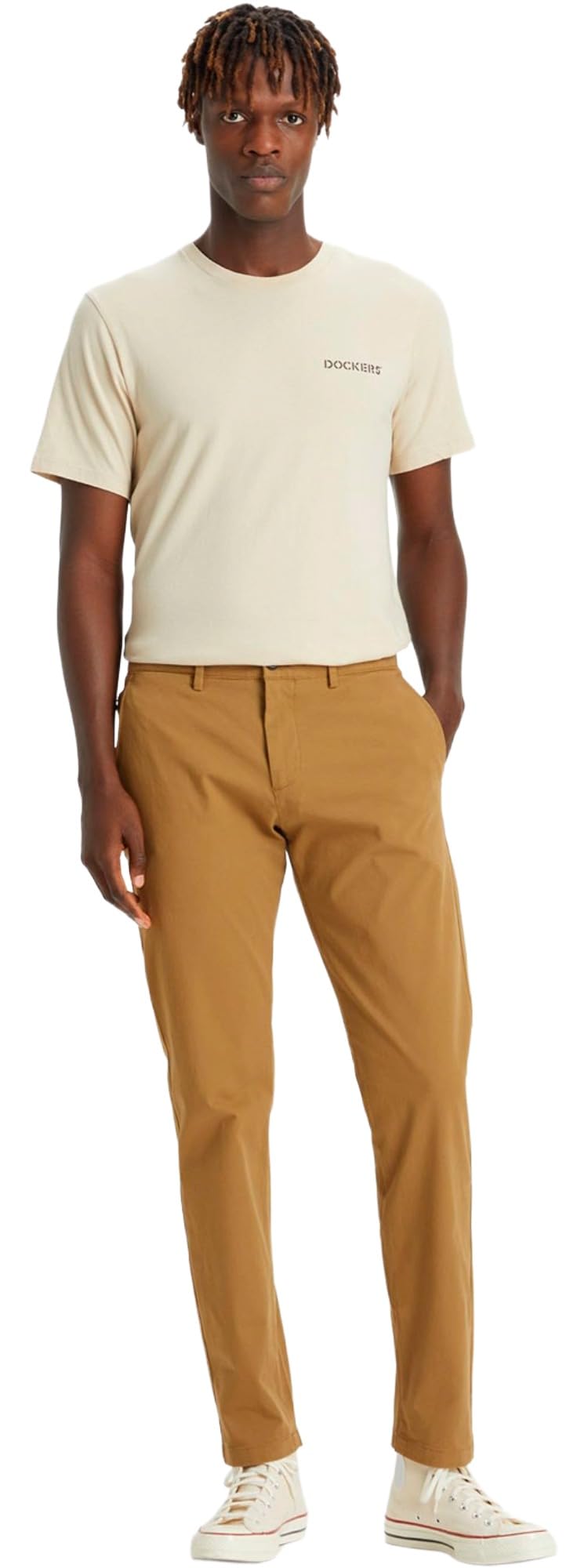Dockers Crafted Khaki Slim Tapered Pantalón Hombre